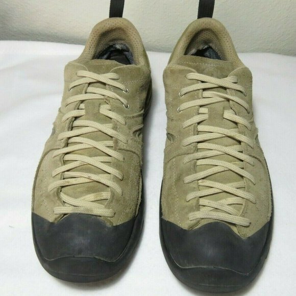 Asolo Mens Khaki Suede Trail Hiking Shoe Goretex - Picture 6 of 11